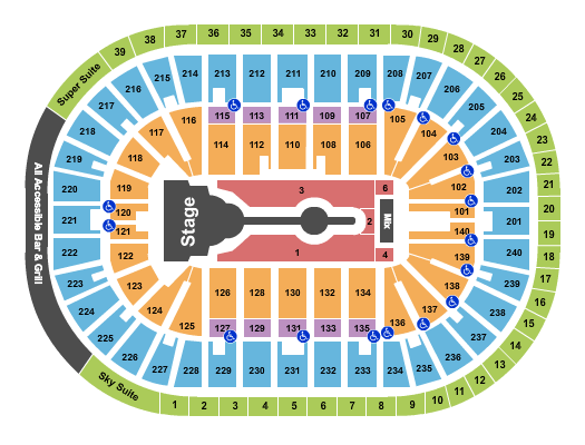 Heritage Bank Center Cardi B Seating Chart